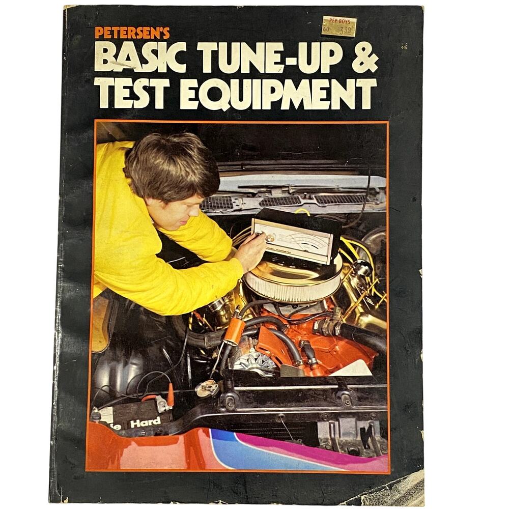 Petersen's Basic Tune-Up & Test Equipment Tool Book No 2 Vintage Manual 1974